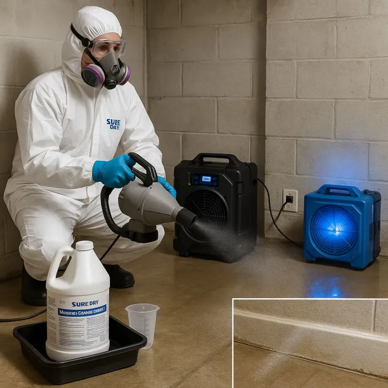 Sanitization and Odor Removal process in Gridley, CA